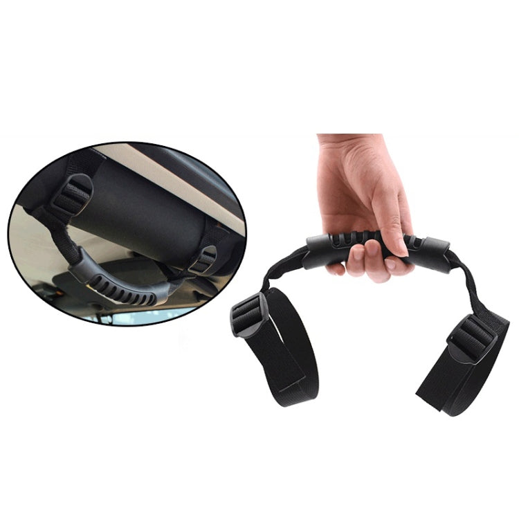 3 PCS Car Top Pull Car Roof Safety Handle(Black) by buy2fix