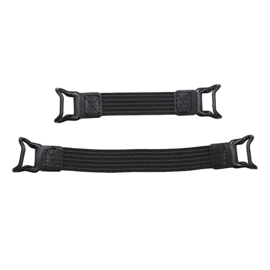 5 PCS Mobile Phone Back Strapping Bracket Lazy Phone And Tablet Back Stick Bracket, Style: 2 x 13cm (Black Iron Buckle) by buy2fix