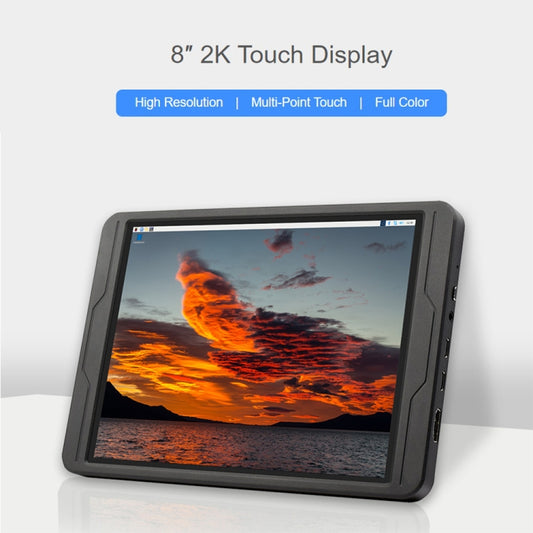 Waveshare 8 Inch 2K IPS 1536×2048 Optical Bonding Toughened Glass Panel Touch Display, Plug:EU Plug by buy2fix