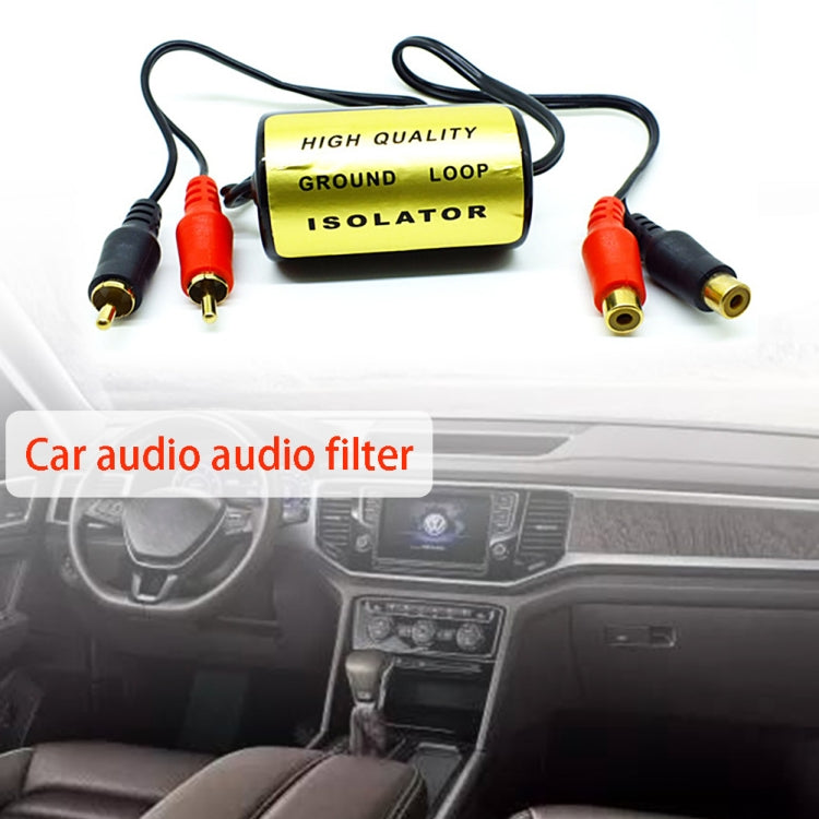 RCA Audio Filter Eliminates Audio-Sounding Noise Lifting Sound Car Audio Filters by buy2fix