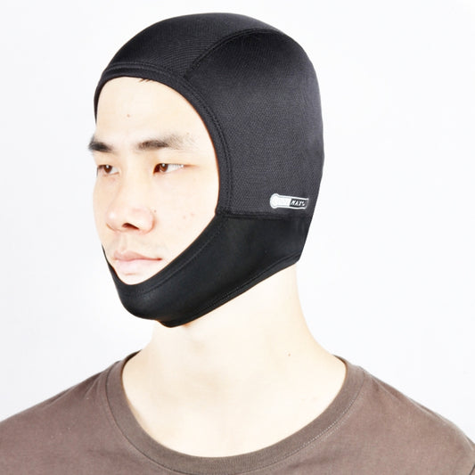 MTTT1040 Motorcycle Helmet Interior Cap Breathable Quick Dry Sunscreen Sweat-Absorbent Sports Head Cover, Size: XL(Black) by buy2fix