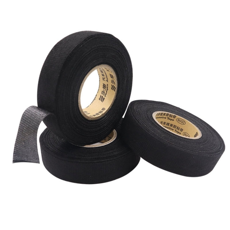 Car Modified Wire Harness Tape Fluff Gum Insulation Electrical Tape, Specification: 19mmx15m by buy2fix