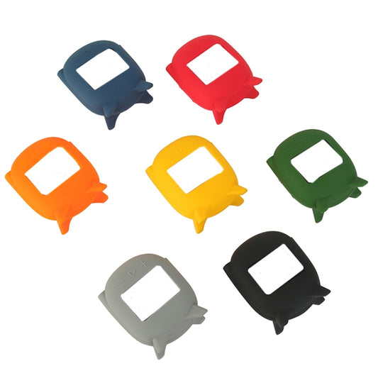 For JBL Clip 4 Bluetooth Speaker Silicone Case Protective Case(Silver Gray) by buy2fix