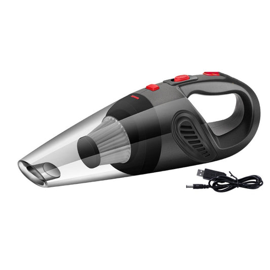 High-Power Small Handheld Car Vacuum Cleaner Paint Wireless Vacuum Cleaner with USB Cable by buy2fix