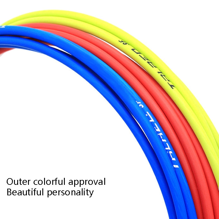 2 PCS TRLREQ ZH206 Mountain Folding Road Variable Bike Line Tube, Style: Brake 3m(White) by buy2fix