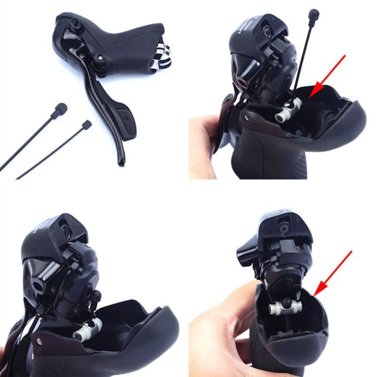 TRLREQ Mountain Road Bicycle Teflon Internal Line Balance Car Core, Specification: Mountain Bike Front Brake 1.1m(Black) by buy2fix