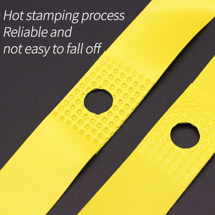 10 PCS Road Mountain Bike Anti-Stab Tire Pad Bicycle Wheel Set PVC Spoke Lining Tape, Colour: Yellow(29inch x 18mm) by buy2fix