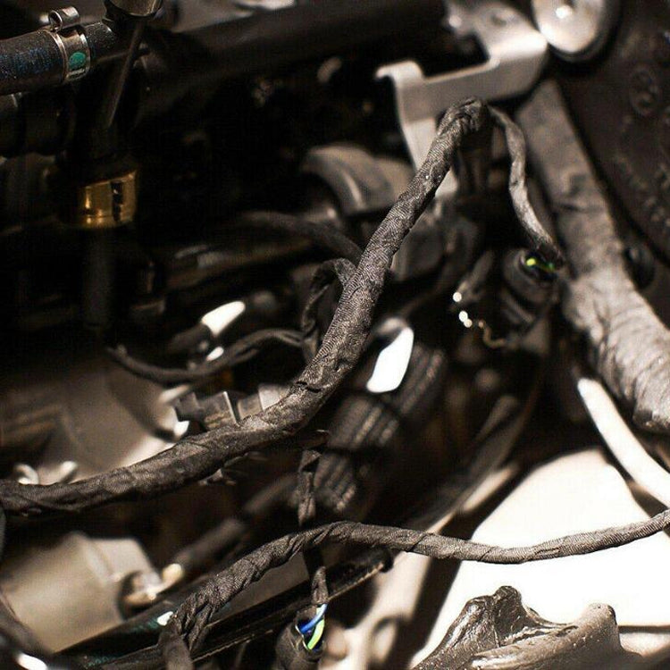 Automotive Wiring Harness Flannel Tape High Temperature Resistant And Waterproof Wire And Cable Insulation Tape, Size: 9mm x 25m by buy2fix