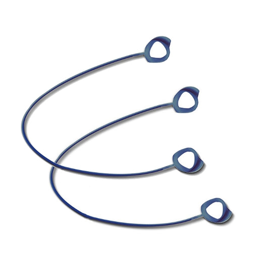 3 PCS Bluetooth Headphone Sports Silicone Anti-Lost Rope For Samsung GALAXLBuds 1 / 2(Blue) by buy2fix