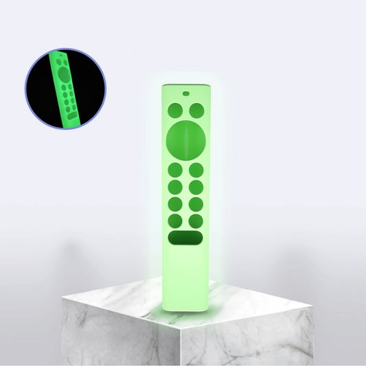 2 PCS Y7 Remote Control Silicone Protective Cover For NVIDIA Shield TV Pro/4K HDR(Luminousg Green) by buy2fix