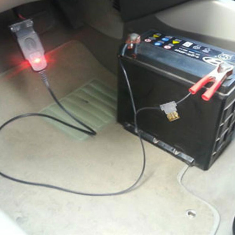 Automotive Computer Power Cut Memory OBD Power Transmission Capacity Constant Power Tool Change Battery Leak Detection Tool(Black) by buy2fix