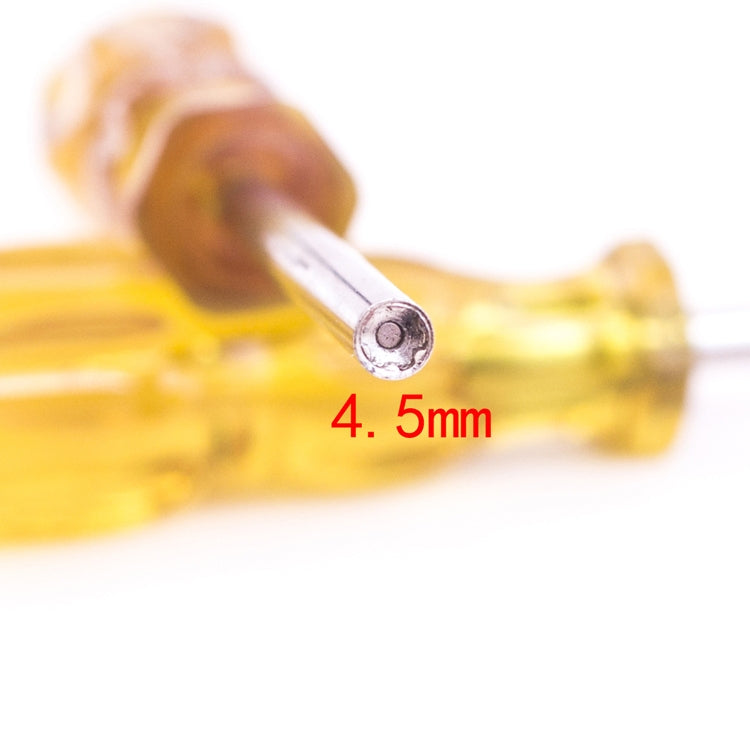 4 PCS Disassembly Tool Screwdriver Sleeve Applicable For Nintendo N64 / SFC / GB / NES / NGC(Orange Yellow 3.8mm) by buy2fix