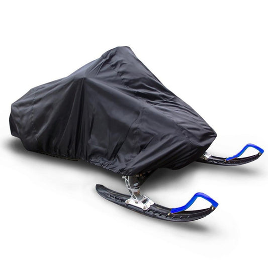 Outdoor Snowmobile Waterproof And Dustproof Cover UV Protection Winter Motorcycle Cover, Size: 368x130x121cm(Silver) by buy2fix