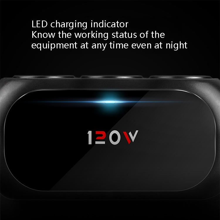 Car Charger Cigarette Lighter 1 In 3 Mobile Phone USB Car Charger(White) by buy2fix