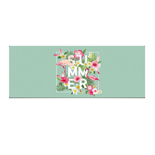 800x300x4mm Office Learning Rubber Mouse Pad Table Mat(2 Flamingo) by buy2fix