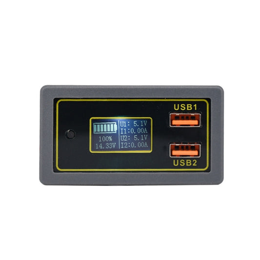 Car DC Voltage Electricity Table 12/24V Battery Lead-Acid Battery Turn 5V USB Fast Charge Display by buy2fix