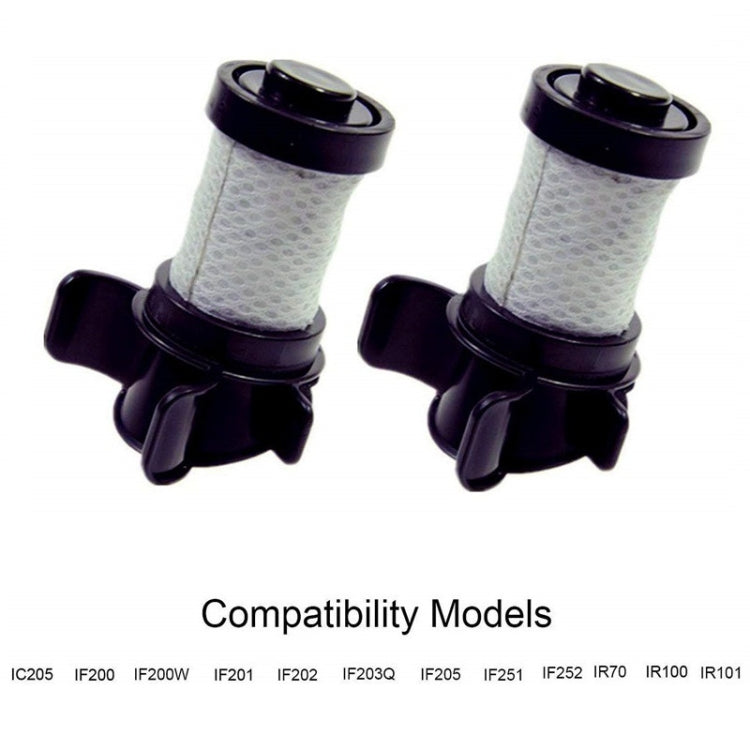 Handheld Vacuum Cleaner Main Brush + Small Brush + Filter + Replacement Sponge For Shark IF100(8 PCS/Set) by buy2fix