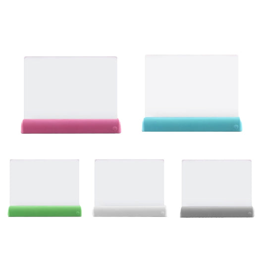 3D Painting Fluorescent Plate LED Shining Puzzle Children Graffiti Panel Handwritten Message Board(Pink) by buy2fix