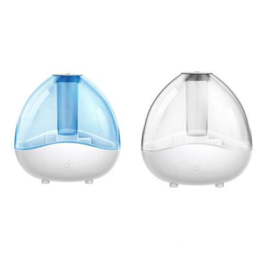 K11 1500ml Transparent Humidifier Household Mute Small Air Purifier Large-Capacity Ultrasonic Humidifier, CN Plug(Blue) by buy2fix
