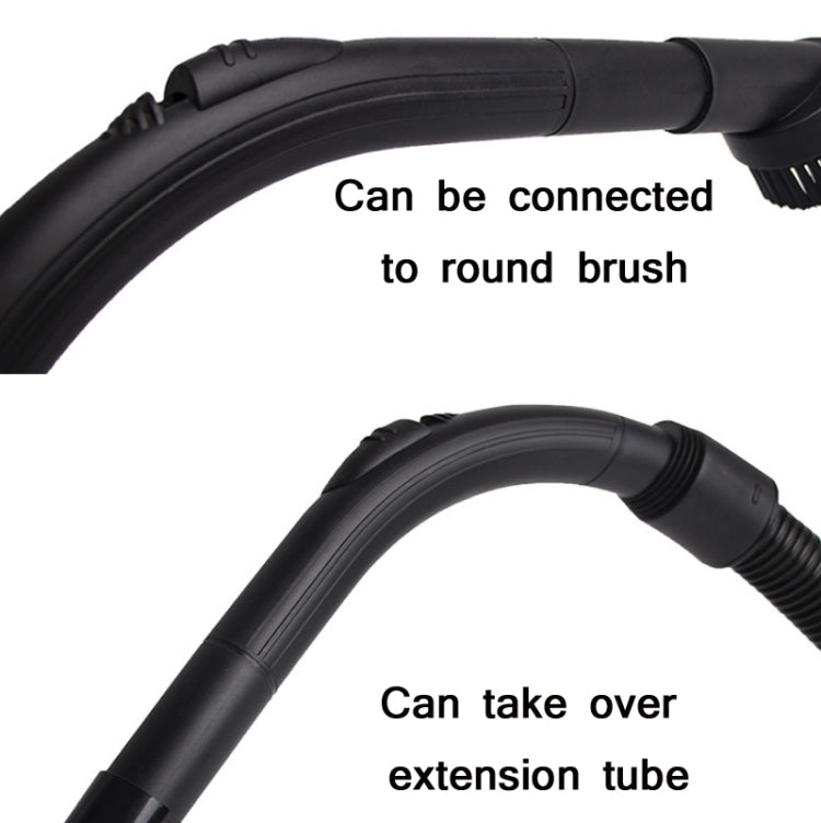 3 PCS 32mm Hand Handle Elbow For Household Vacuum Cleaner Accessories(Black) by buy2fix