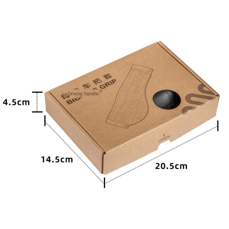 1 Pair PROMEND GR-502H Bicycle Mountain Bike Folding Bike Locking Ergonomic Meat Ball Gloves(Black Crack) by PROMEND