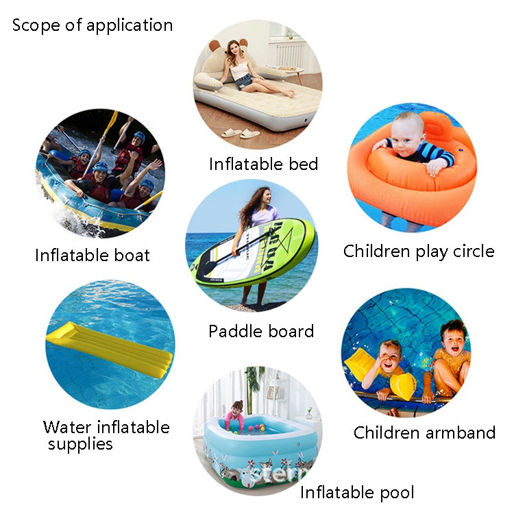 HT-785 Paddle Board 16PSI High Pressure Car Inflatable Pump 12V Electric Air Pump With 6 Connectors by buy2fix