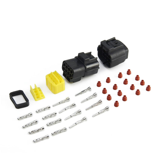 4 Sets DJ70816Y 8 Holes Automobile Waterproof Plug Connector Automobile Plug-In Oil Pump Wiring Harness Generator Plug Set by buy2fix