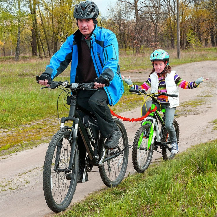 Bicycle Trailer Rope Parent-Child Tensile Traction Rope(Army Green + Triangle Bag) by buy2fix