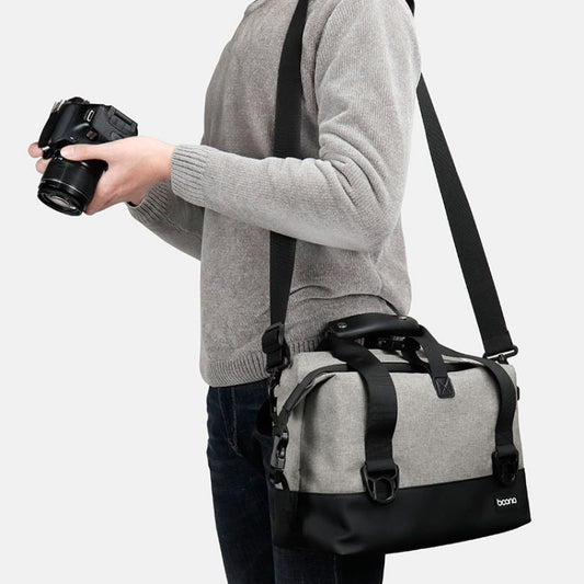 Baona BN-H014 SLR Camera Shoulder Bag Digital Storage Protective Waterproof Bag(Gray) by Baona