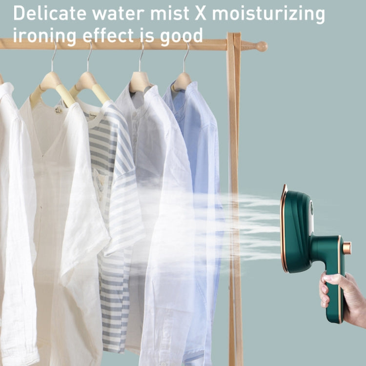 33W Handheld Electric Ironing Machine Rotatable Dry And Wet Garment Steam, Product specifications: EU Plug(Gemstone Green) by buy2fix