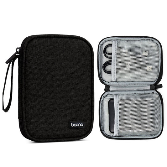 Baona BN-C003 Mobile Hard Disk Protection Cover Portable Storage Hard Disk Bag, Specification: Single-layer (Black) by Baona