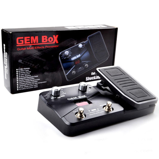 GEM-BOX Electric Guitar Effects Adjustable Multi-Effects Device(Black) by buy2fix