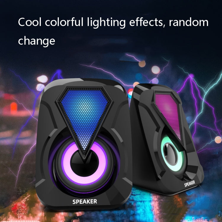 USB Wired Computer Speaker Home Desktop Game Audio by buy2fix