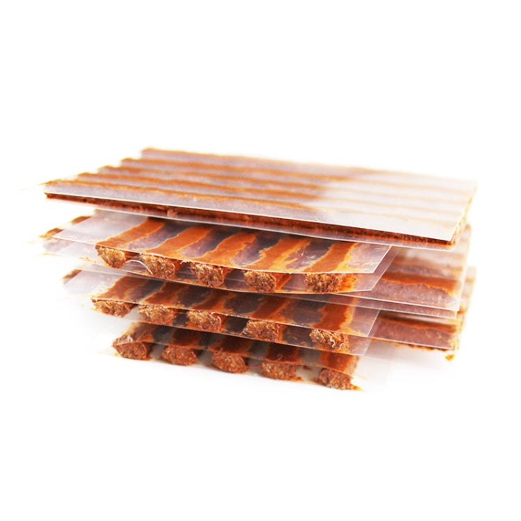 5 PCS Car Motorcycle Bike Tyre Repairing Rubber Strips Tyre Puncture Emergency Repair Strips Stiring Glue by buy2fix