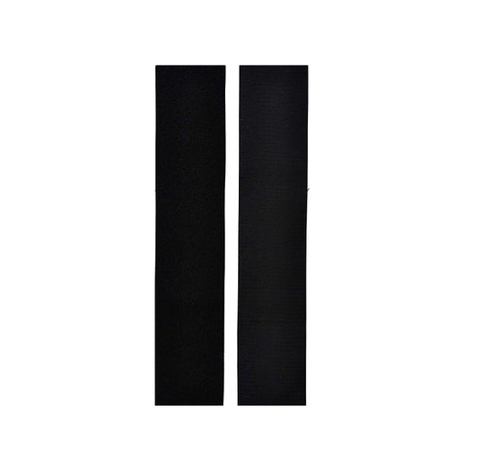 2 Pairs 100x500mm Car License Plate Hook And Loop Fastener High Temperature Resistance Polyester Double-Sided Fixed Stickers by buy2fix