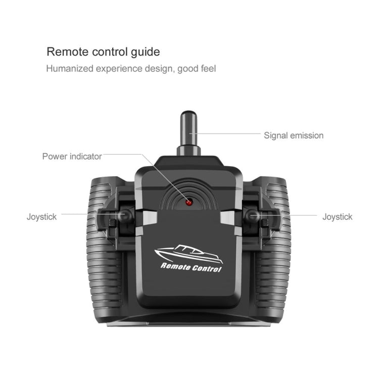 809 2.4G Remote Control Motor Speed Boat High Speed Electric Yacht Model Children Water Toys, Specification Single Battery (Red) by buy2fix