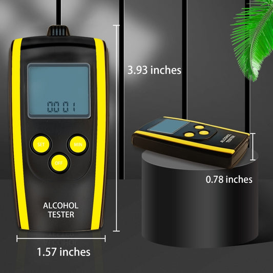 HT-611 Alcohol Tester High Resolution Audio Breathing Alcohol Tester by buy2fix