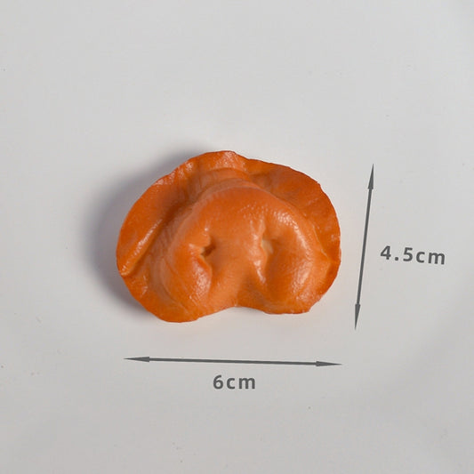 3 PCS Pork Mouth Simulation Food Model Photo Photography Props by buy2fix