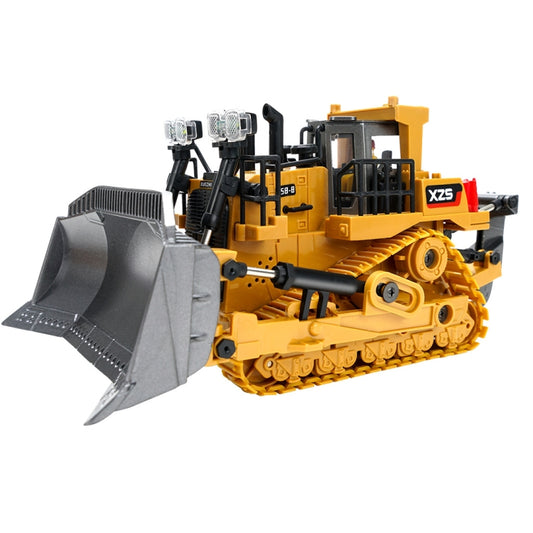 2.4G Remote Control Nine-Channel Crawler Heavy Bulldozer Children Remote Control Toy Alloy Excavator, Proportion: 1:24(1031 Alloy Version) by buy2fix