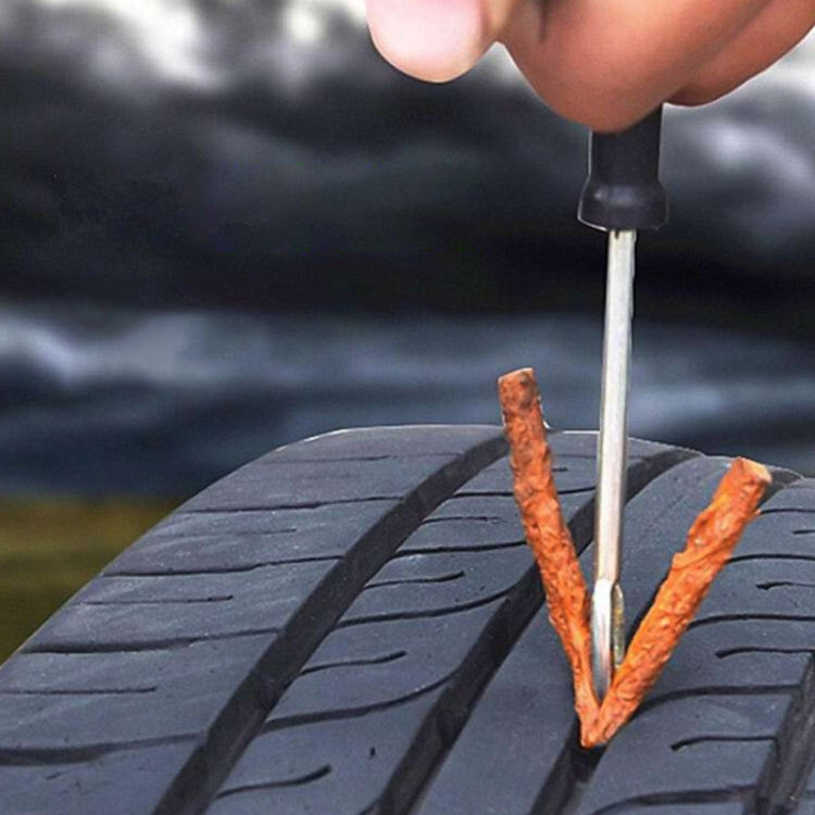 2sets Short Car Tire Repair Strip Set Vacuum Tire Tool Car Motorcycle Special Tire Tendon Strip(Tonic Strip) by buy2fix