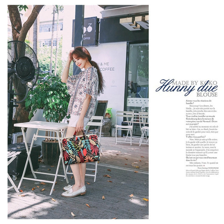 LiSEN LS-116 Simple Laptop Bag Business Laptop Liner Bag, Size: 13.3 inch(Canvas Bohemia) by LiSEN