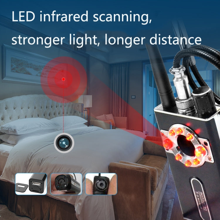 K88 Signal Detector Anti-Stealing Anti-Stealing GPS Scan Detector Defense Tracking Camera Detector by buy2fix