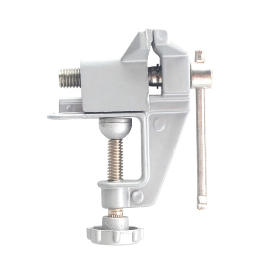 5893 Portable Mini Aluminum Alloy Table Pliers Bench Vise Manual DIY Tool, Random Style by buy2fix