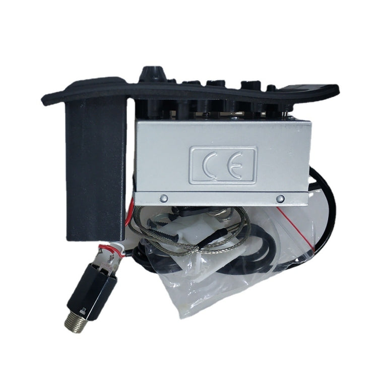 EQ-7545R Guitar Four-Band Equalizer EQ Wooden Guitar Modified Pickup Instrument Accessories(Black) by buy2fix