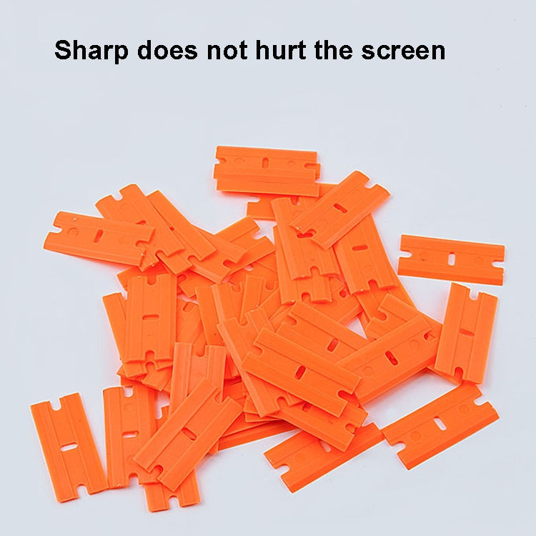 5 PCS Car Film Tool Small Cleaning Shovel Glass Shovel In Addition To Glue Shovel, Specification: Plastic Blade by buy2fix