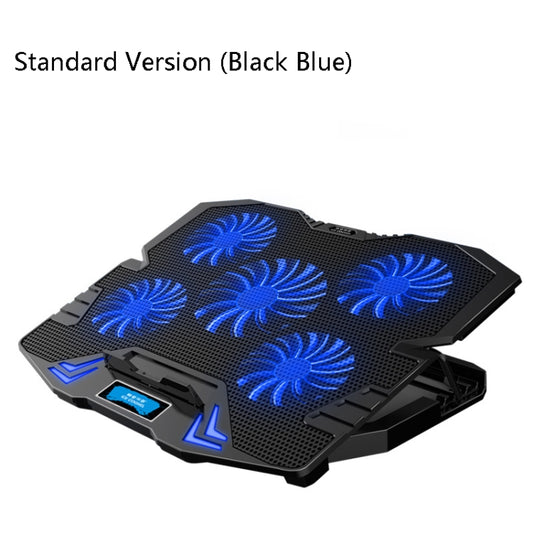 ICE COOREL K5 Laptop Radiator Computer Cooling Bracket, Colour: Standard Version (Black Blue) by ICE COOREL