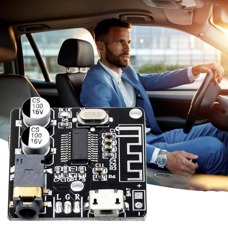 3 PCS DIY Bluetooth 4.1 Audio Receiver Module MP3 Bluetooth Decoder Board Car Speaker Audio Amplifier Board(Black) by buy2fix