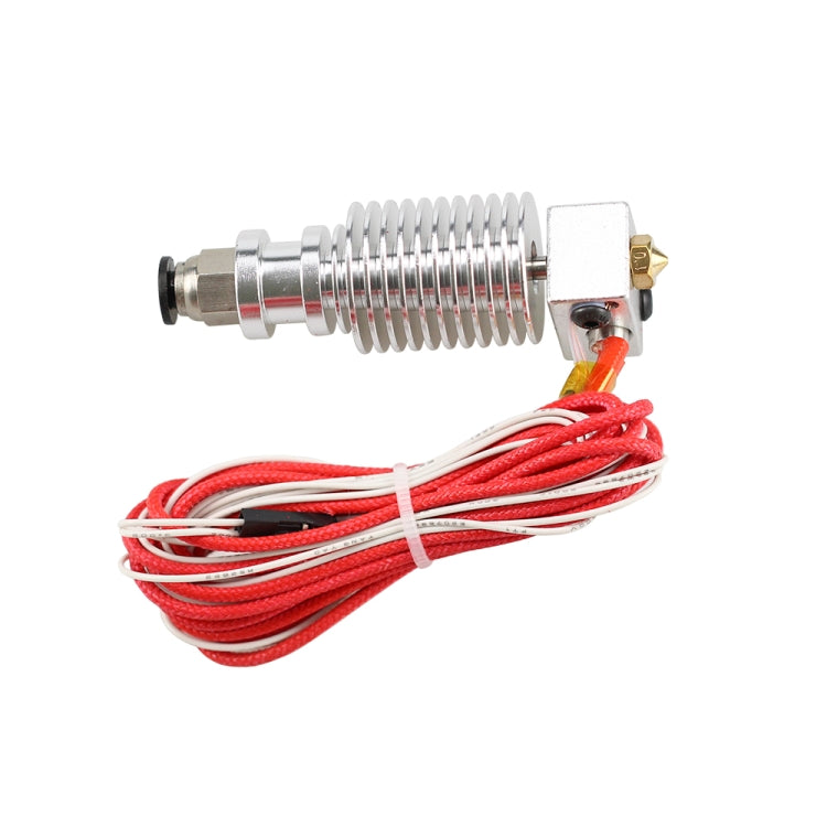 3D V6 Printer Extrusion Head Printer J-Head Hotend With Single Cooling Fan, Specification: Remotely 3 / 0.5mm by buy2fix