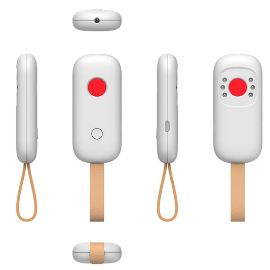 T6 Infrared Wireless Signal Detector Multi-Function Handheld Scanning Detector Anti-Monitoring Anti-Candid Anti-Tracking(White) by buy2fix