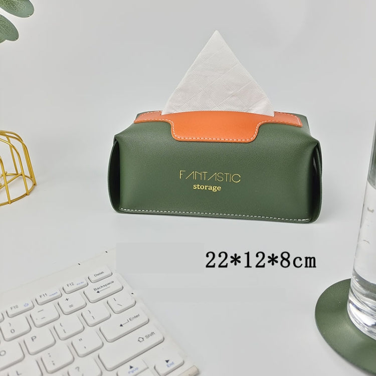 SJM0041 Car PU Paper Tissue Box Hotel Napkin Paper Box Toilet Paper Box(Black) by buy2fix